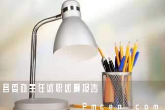 县委办主任述职述廉报告